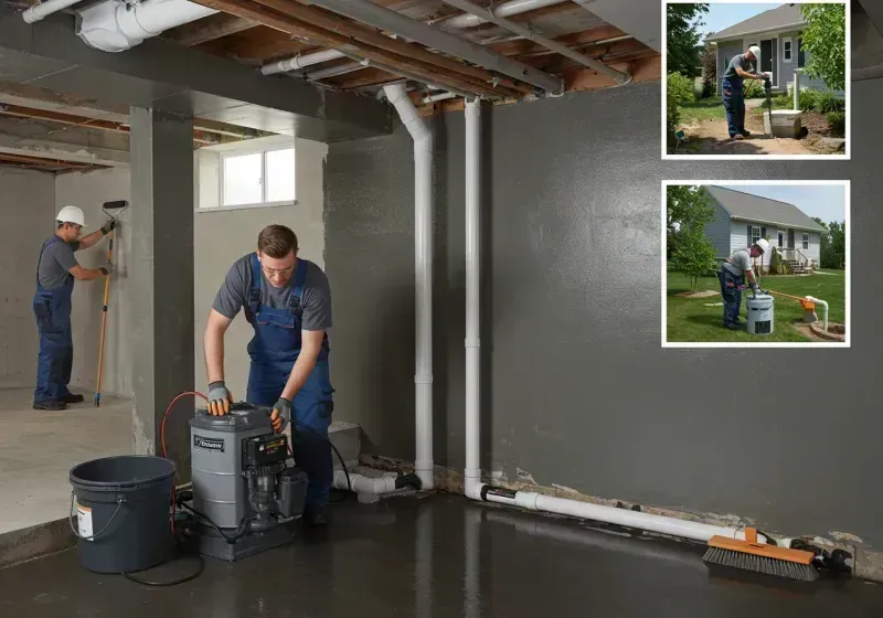 Basement Waterproofing and Flood Prevention process in Winston-Salem, NC